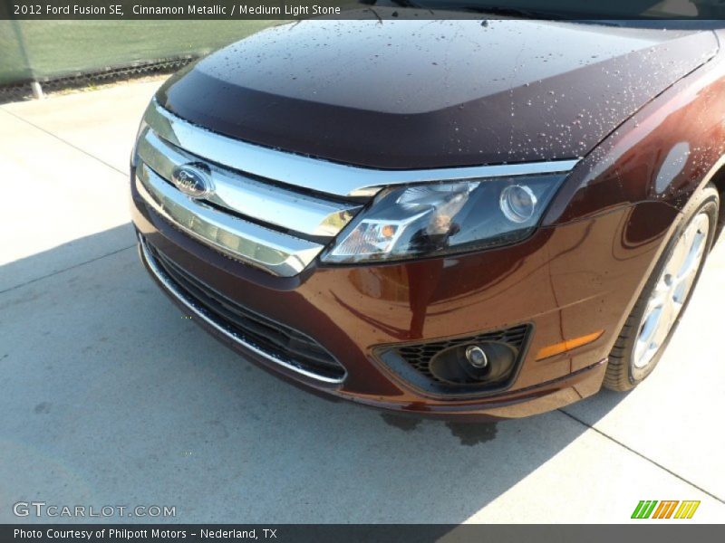 Cinnamon Metallic / Medium Light Stone 2012 Ford Fusion SE