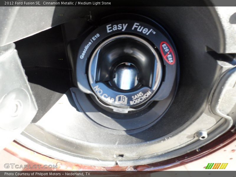 Cinnamon Metallic / Medium Light Stone 2012 Ford Fusion SE