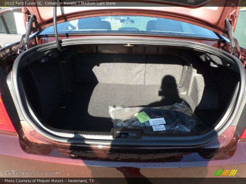 Cinnamon Metallic / Medium Light Stone 2012 Ford Fusion SE