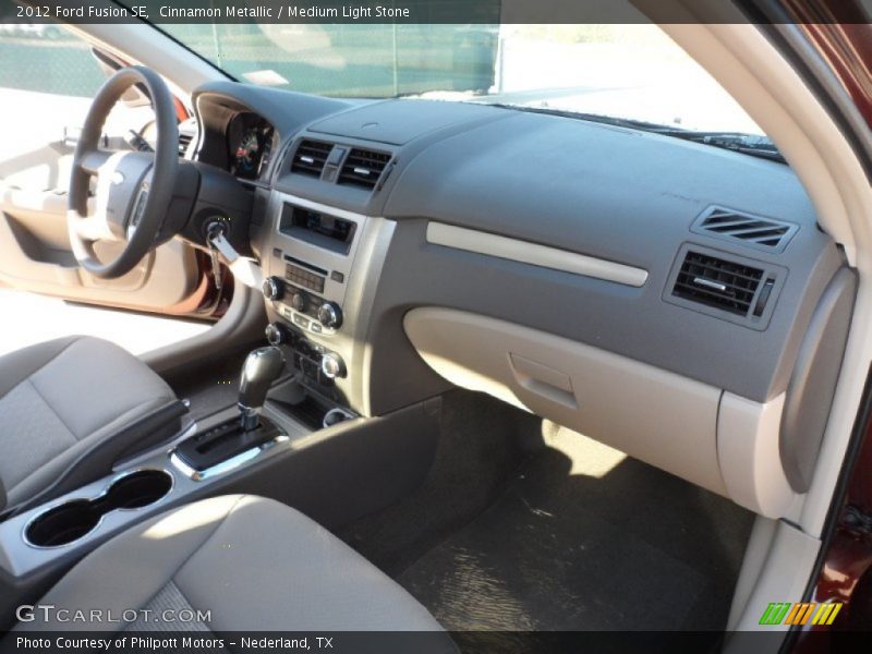 Cinnamon Metallic / Medium Light Stone 2012 Ford Fusion SE