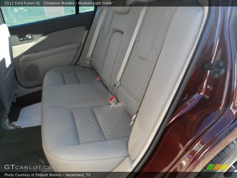 Cinnamon Metallic / Medium Light Stone 2012 Ford Fusion SE