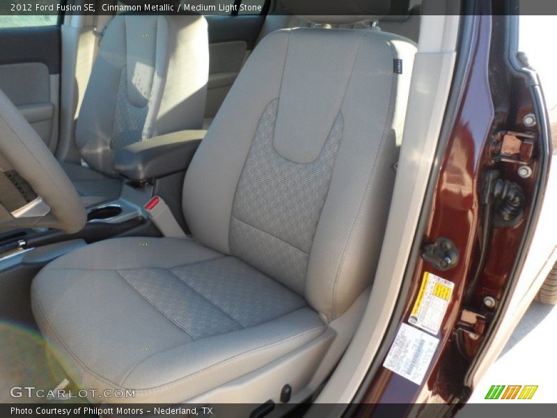 Cinnamon Metallic / Medium Light Stone 2012 Ford Fusion SE