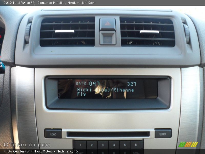Cinnamon Metallic / Medium Light Stone 2012 Ford Fusion SE