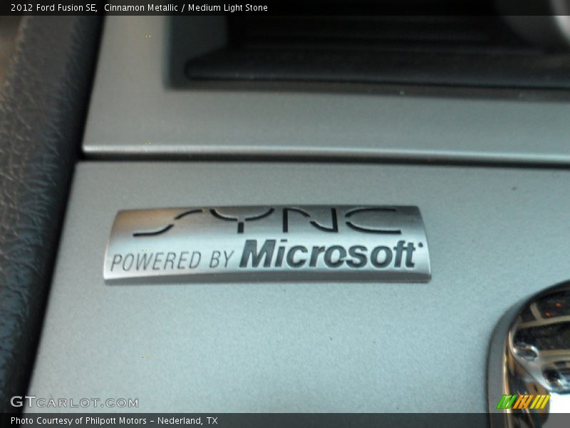 Cinnamon Metallic / Medium Light Stone 2012 Ford Fusion SE
