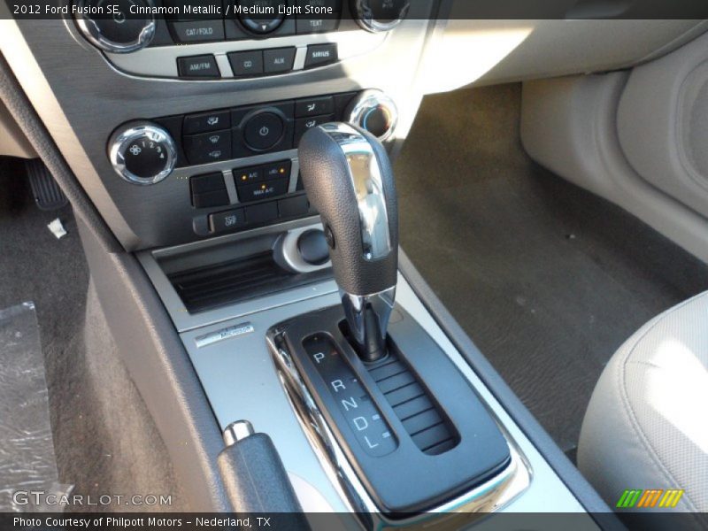 Cinnamon Metallic / Medium Light Stone 2012 Ford Fusion SE