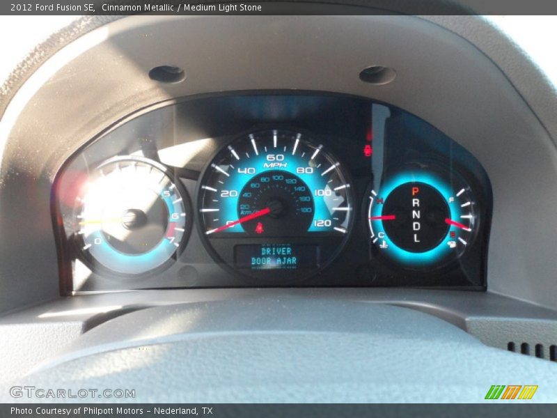 Cinnamon Metallic / Medium Light Stone 2012 Ford Fusion SE
