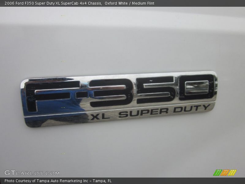  2006 F350 Super Duty XL SuperCab 4x4 Chassis Logo
