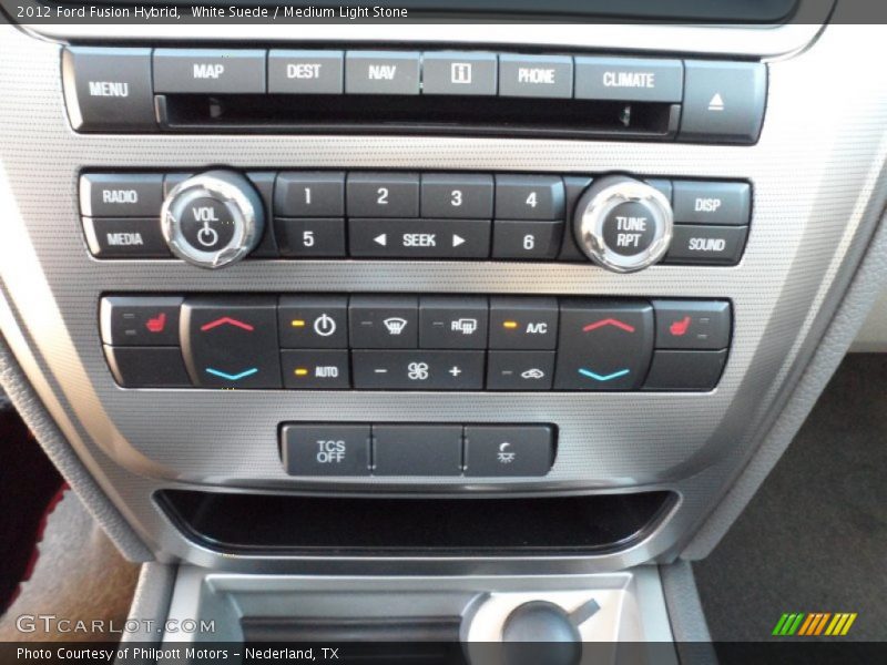Controls of 2012 Fusion Hybrid