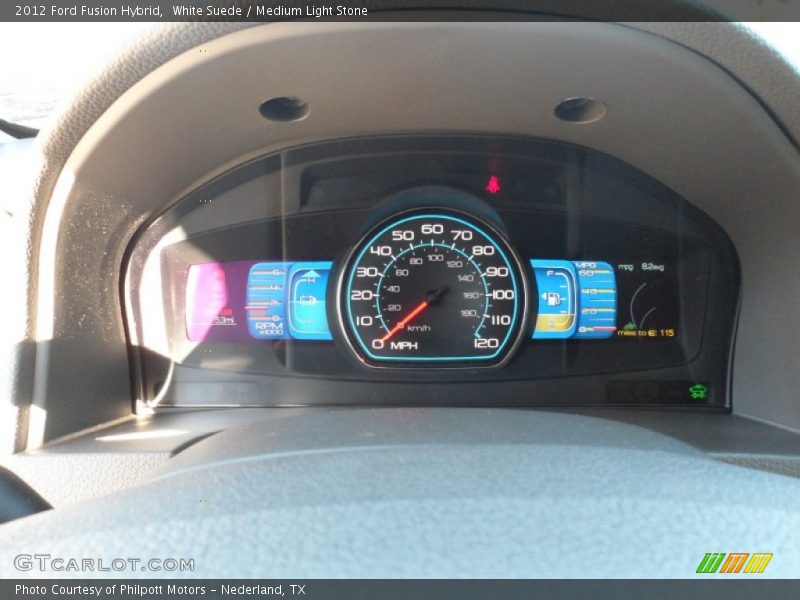  2012 Fusion Hybrid Hybrid Gauges
