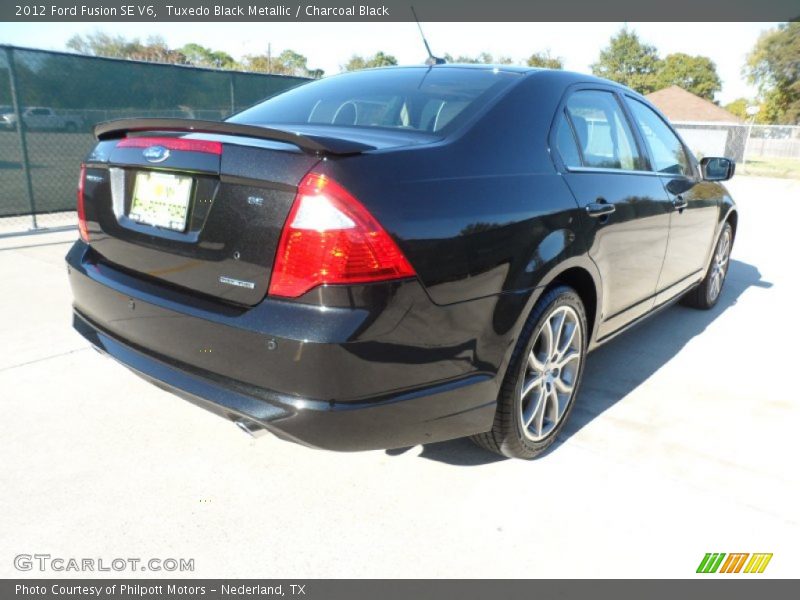 Tuxedo Black Metallic / Charcoal Black 2012 Ford Fusion SE V6
