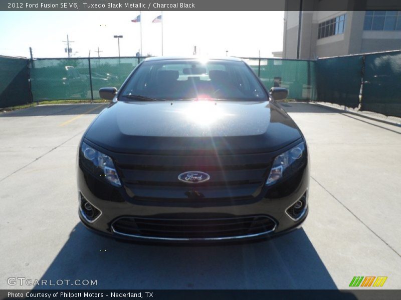 Tuxedo Black Metallic / Charcoal Black 2012 Ford Fusion SE V6
