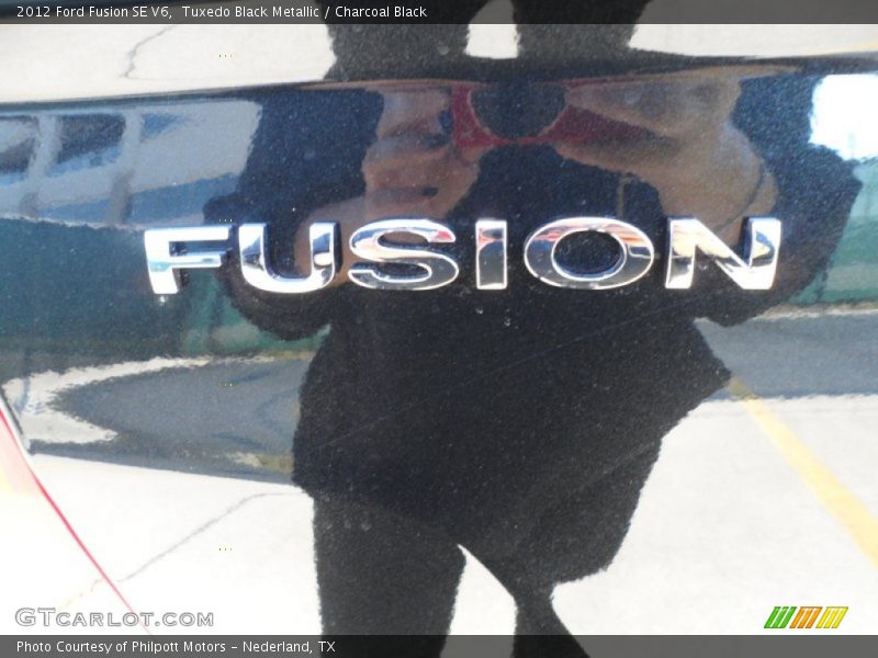 Tuxedo Black Metallic / Charcoal Black 2012 Ford Fusion SE V6