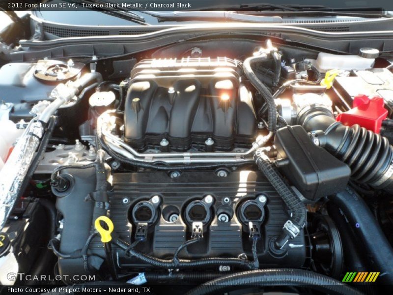  2012 Fusion SE V6 Engine - 3.0 Liter Flex-Fuel DOHC 24-Valve VVT Duratec V6