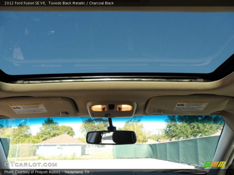 Tuxedo Black Metallic / Charcoal Black 2012 Ford Fusion SE V6