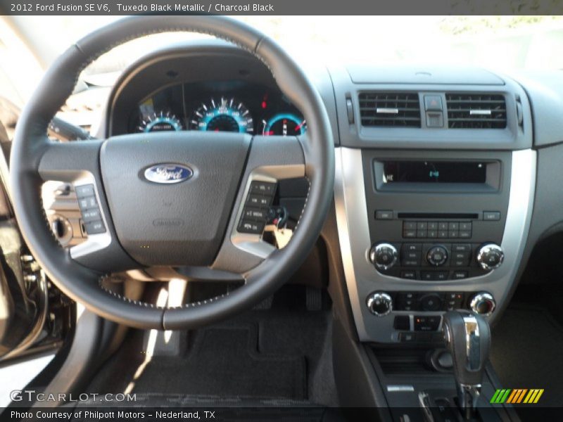 Tuxedo Black Metallic / Charcoal Black 2012 Ford Fusion SE V6