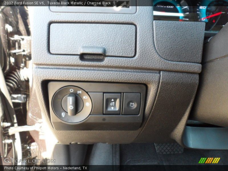 Tuxedo Black Metallic / Charcoal Black 2012 Ford Fusion SE V6