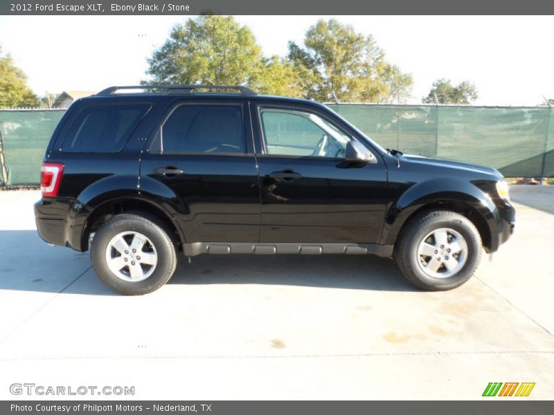 Ebony Black / Stone 2012 Ford Escape XLT
