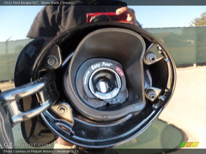 Ebony Black / Stone 2012 Ford Escape XLT