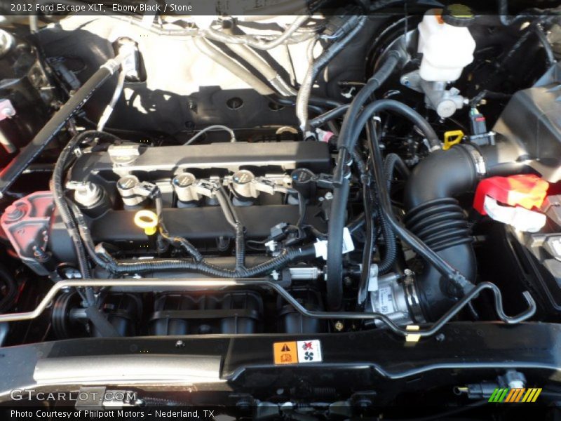 Ebony Black / Stone 2012 Ford Escape XLT