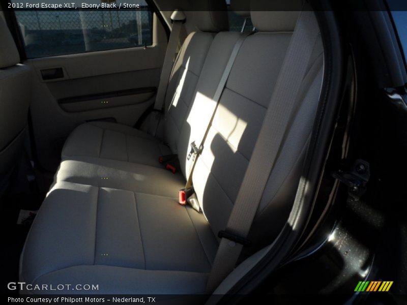 Ebony Black / Stone 2012 Ford Escape XLT