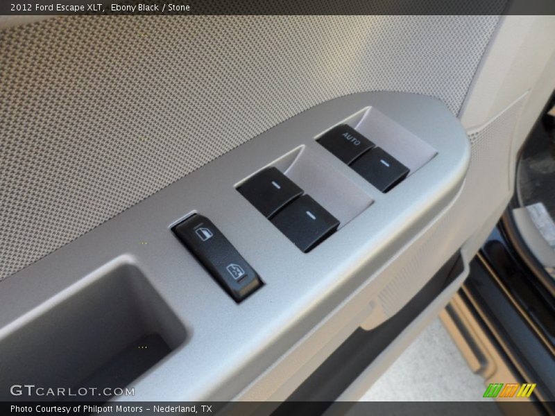Ebony Black / Stone 2012 Ford Escape XLT