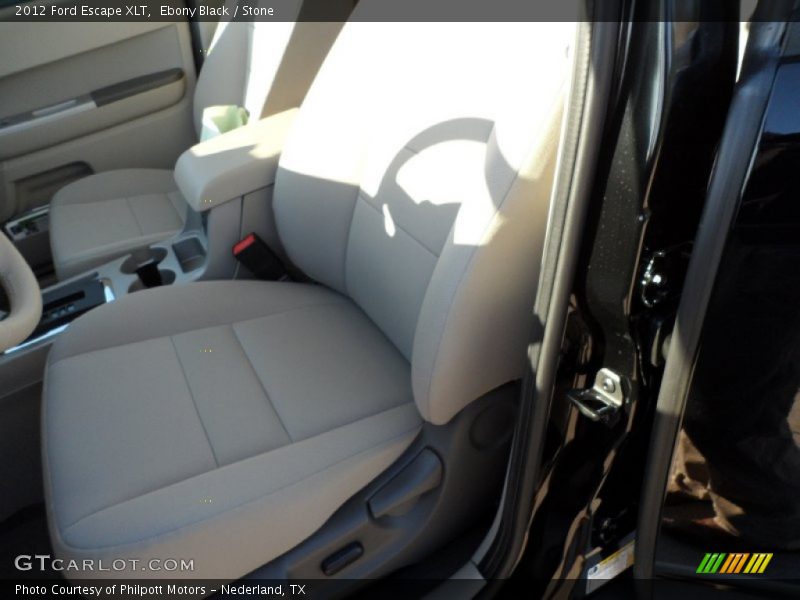 Ebony Black / Stone 2012 Ford Escape XLT