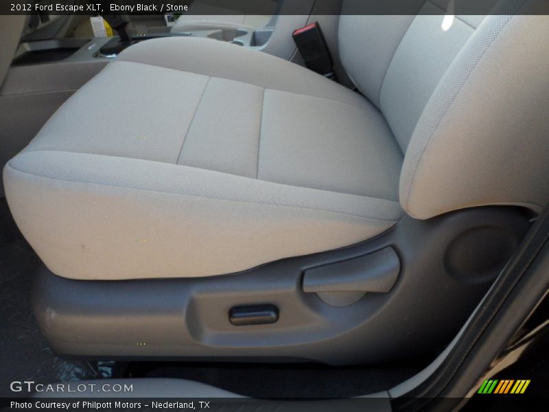Ebony Black / Stone 2012 Ford Escape XLT