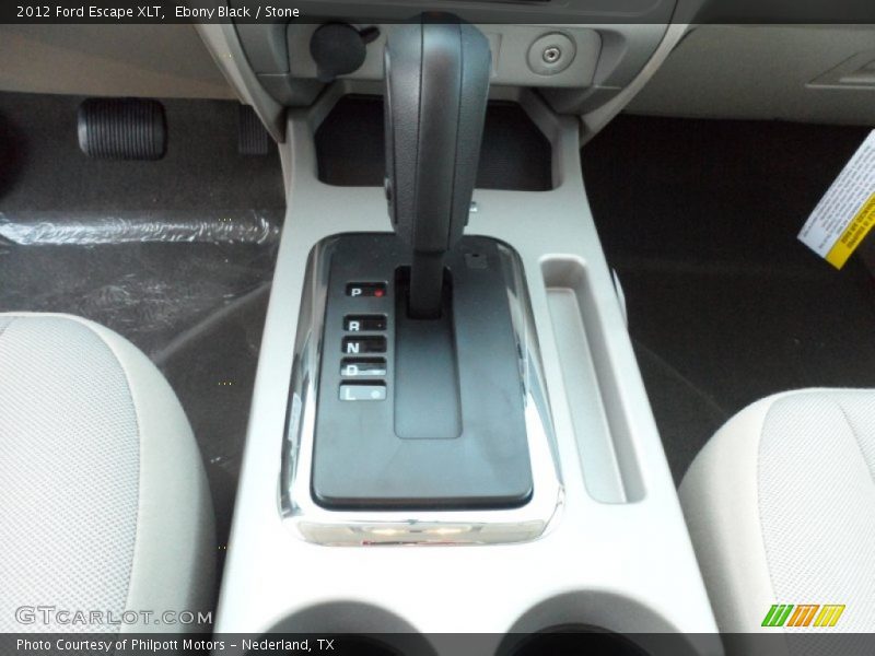 Ebony Black / Stone 2012 Ford Escape XLT