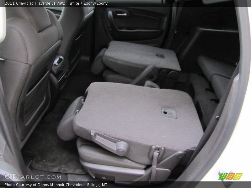 White / Ebony/Ebony 2011 Chevrolet Traverse LT AWD