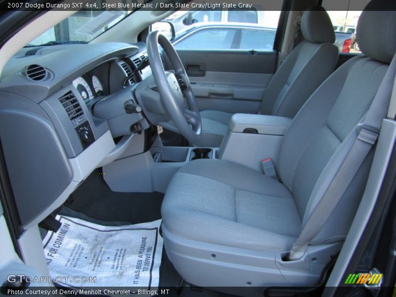 Steel Blue Metallic / Dark Slate Gray/Light Slate Gray 2007 Dodge Durango SXT 4x4