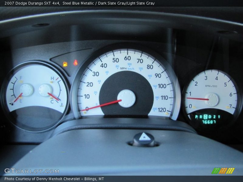  2007 Durango SXT 4x4 SXT 4x4 Gauges