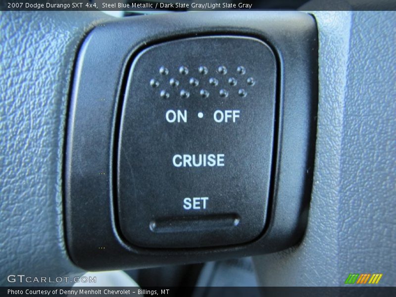 Steel Blue Metallic / Dark Slate Gray/Light Slate Gray 2007 Dodge Durango SXT 4x4