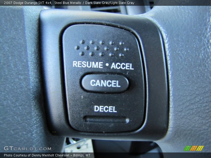 Steel Blue Metallic / Dark Slate Gray/Light Slate Gray 2007 Dodge Durango SXT 4x4