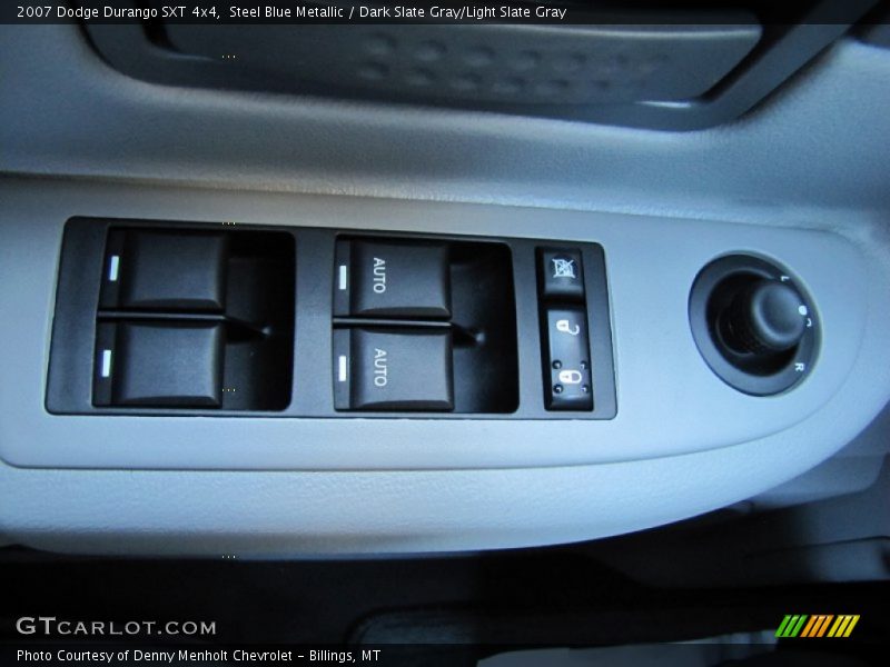 Steel Blue Metallic / Dark Slate Gray/Light Slate Gray 2007 Dodge Durango SXT 4x4