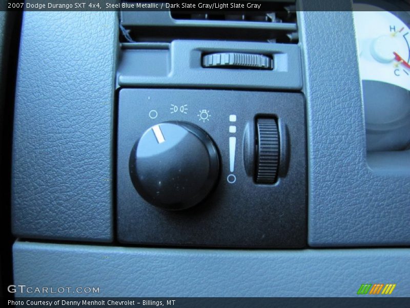 Controls of 2007 Durango SXT 4x4