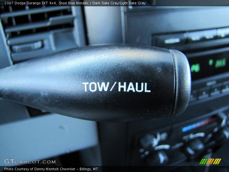 Steel Blue Metallic / Dark Slate Gray/Light Slate Gray 2007 Dodge Durango SXT 4x4
