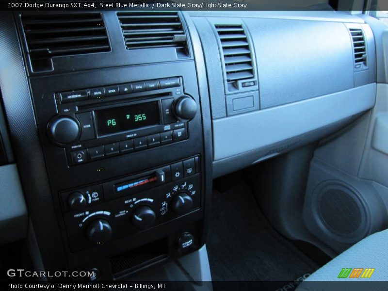 Steel Blue Metallic / Dark Slate Gray/Light Slate Gray 2007 Dodge Durango SXT 4x4
