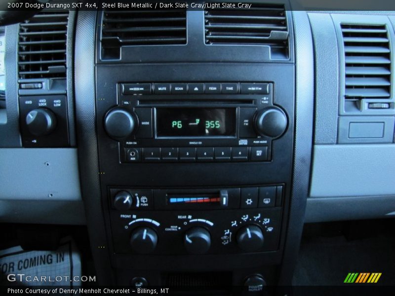 Steel Blue Metallic / Dark Slate Gray/Light Slate Gray 2007 Dodge Durango SXT 4x4