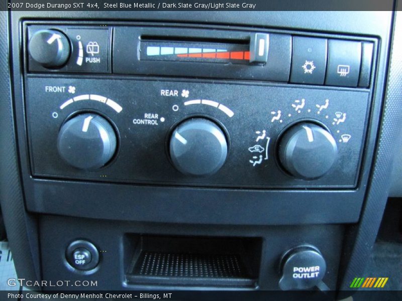 Steel Blue Metallic / Dark Slate Gray/Light Slate Gray 2007 Dodge Durango SXT 4x4