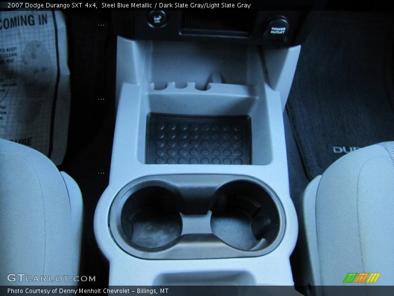 Steel Blue Metallic / Dark Slate Gray/Light Slate Gray 2007 Dodge Durango SXT 4x4