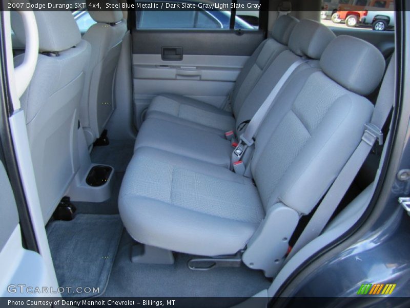 Steel Blue Metallic / Dark Slate Gray/Light Slate Gray 2007 Dodge Durango SXT 4x4