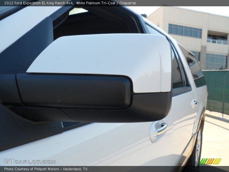 White Platinum Tri-Coat / Chaparral 2012 Ford Expedition EL King Ranch 4x4