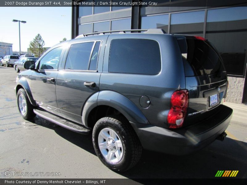 Steel Blue Metallic / Dark Slate Gray/Light Slate Gray 2007 Dodge Durango SXT 4x4