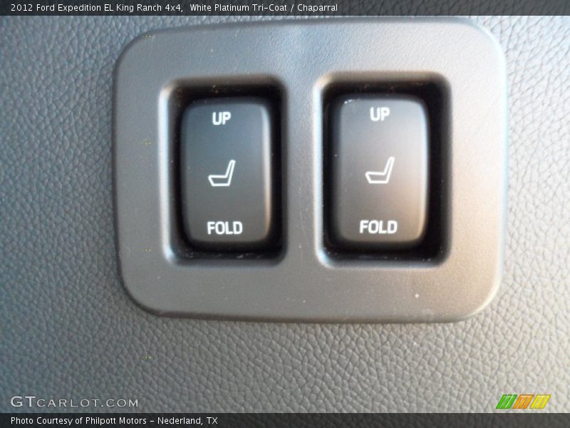White Platinum Tri-Coat / Chaparral 2012 Ford Expedition EL King Ranch 4x4