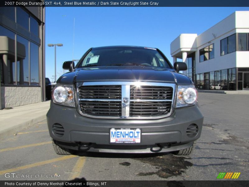 Steel Blue Metallic / Dark Slate Gray/Light Slate Gray 2007 Dodge Durango SXT 4x4