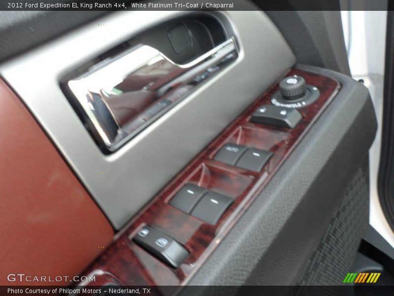 White Platinum Tri-Coat / Chaparral 2012 Ford Expedition EL King Ranch 4x4