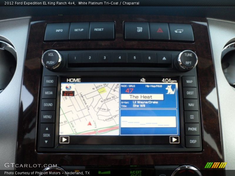 Navigation of 2012 Expedition EL King Ranch 4x4