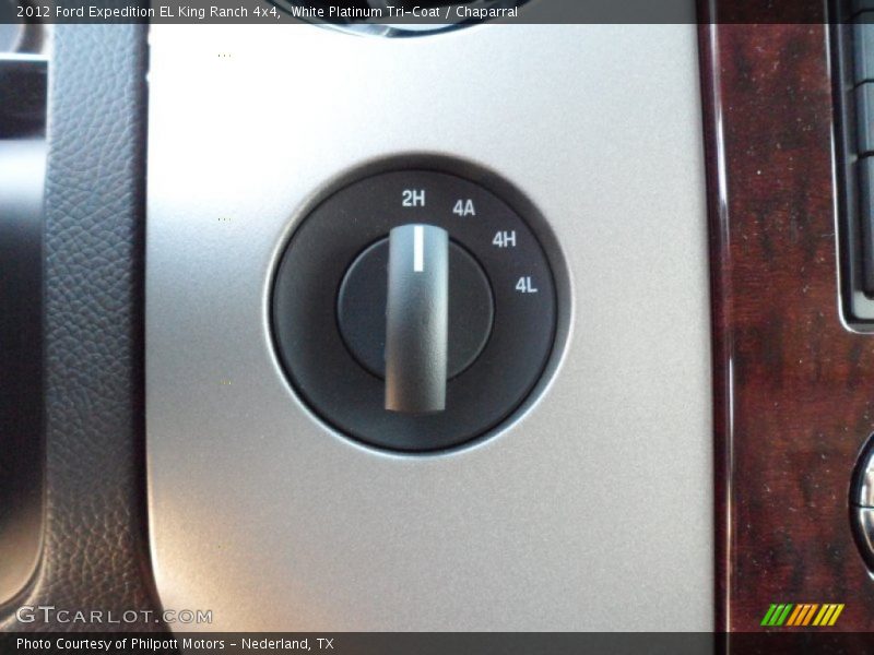 Controls of 2012 Expedition EL King Ranch 4x4