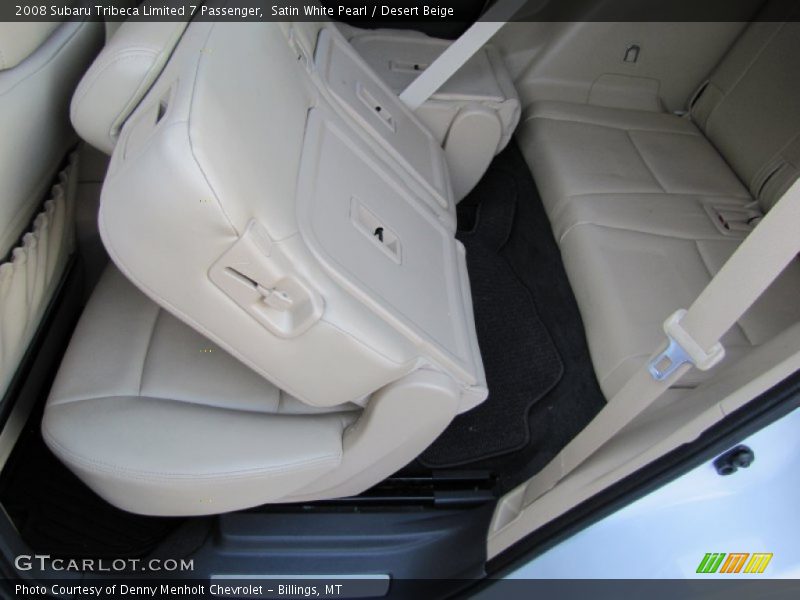 Satin White Pearl / Desert Beige 2008 Subaru Tribeca Limited 7 Passenger