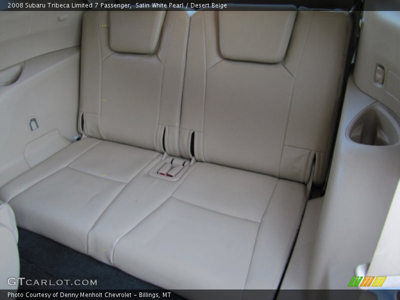 3rd row seats in Desert Beige - 2008 Subaru Tribeca Limited 7 Passenger